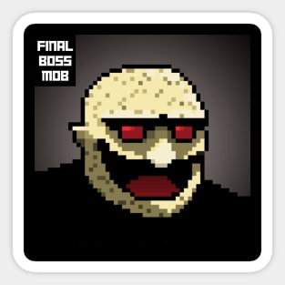 Final Boss Mob #51 Sticker